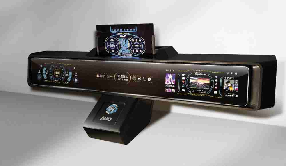 MG电玩Micro LED沉浸式车舱显示方案结合 可卷式、、可伸缩的Micro LED应用并可呈现不同的质感纹路，，，展现人性化设计