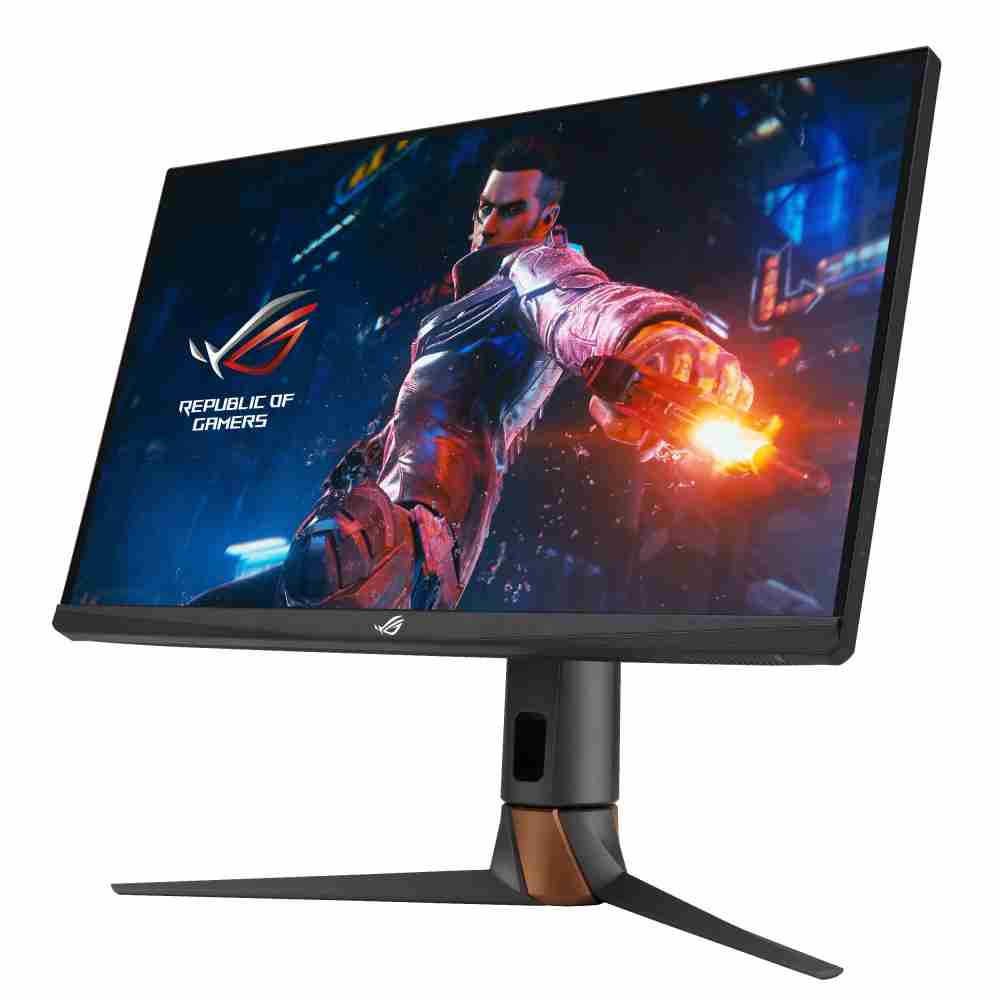 华硕ASUS ROG Swift 360Hz PG27AQN，，，采用MG电玩全新可支持ULMB2技术的高阶电竞显示器，，为电竞玩家打造突破以往的急速游戏体验。。。（图片来源：ASUS提供）
