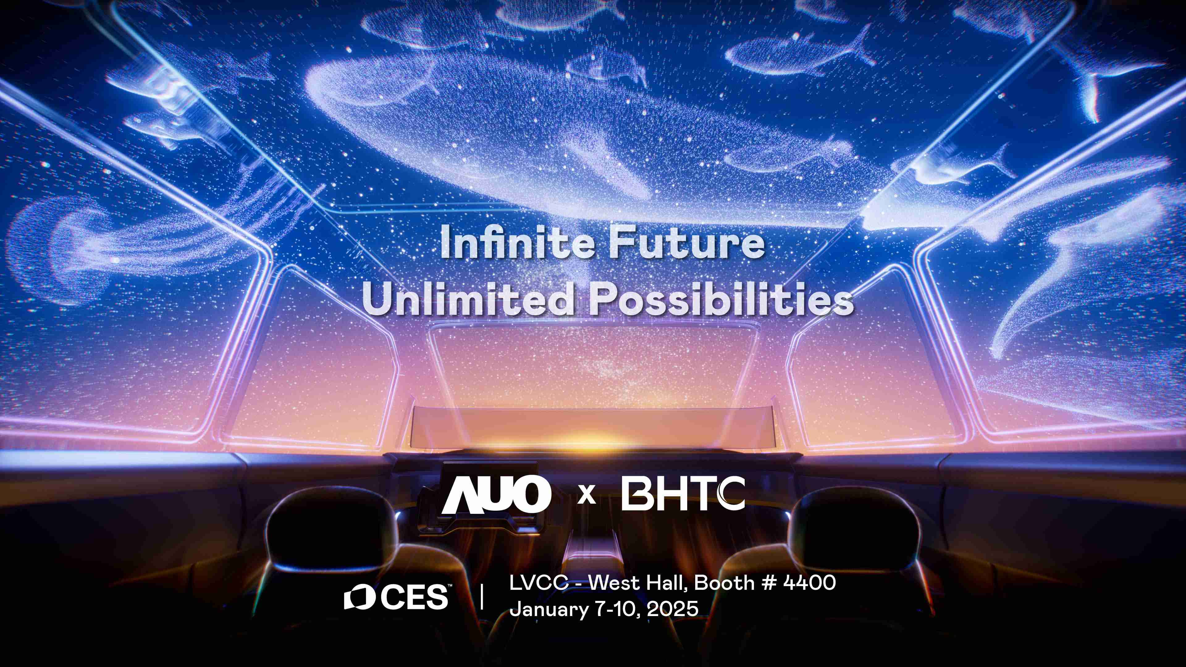 MG电玩以Infinite Future, Unlimited Possibilies为主题，，，，联合BHTC于CES 2025扩大规模展出